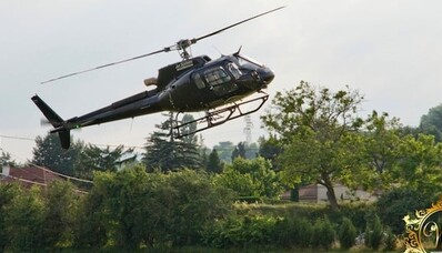 Le Puy du Fou en helicóptero
