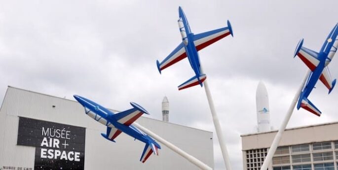 Salon du Bourget 2023 : salon de l'air et de l'Espace à l'aéroport de Paris le Bourget