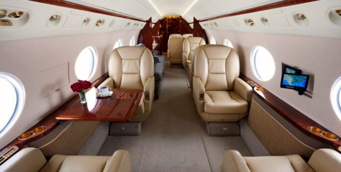 Gulfstream G450 intérieur