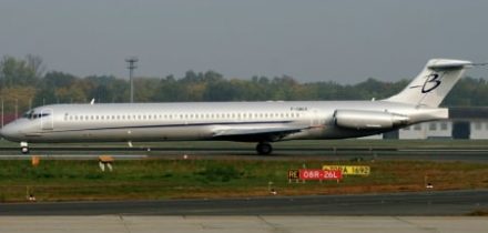 Alquiler de jet privado MD83