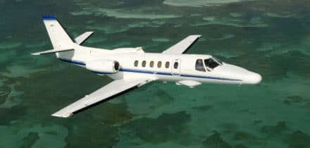 Alquiler de aviones privados Citation II
