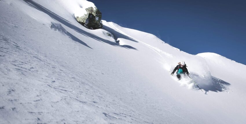 Verbier, skieur