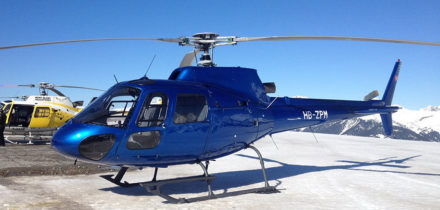 ECUREUIL AS350: alquiler de helicóptero privado
