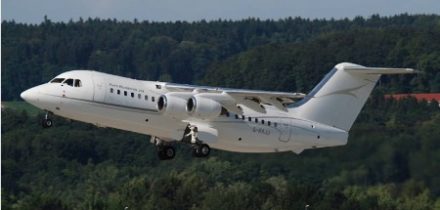 Alquiler de jet privado RJ 85 (BAE 146) VIP