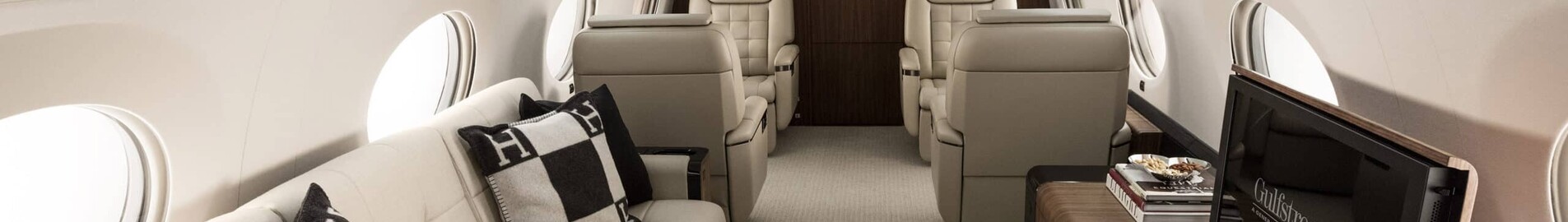 Interiores de jets privados: todo lo que debe saber