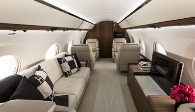 Interiores de jets privados: todo lo que debe saber