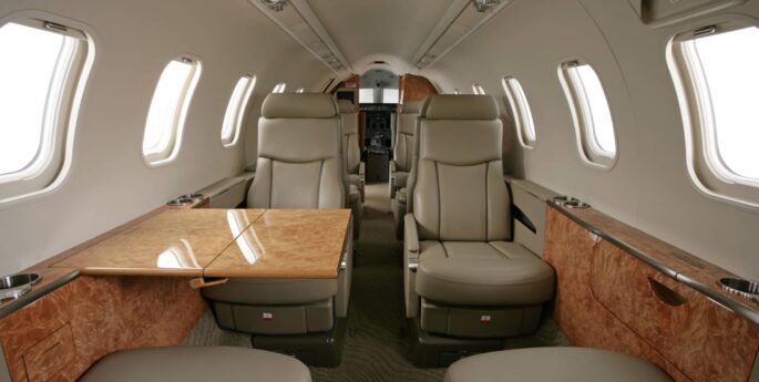 Cabine intérieur Learjet 45