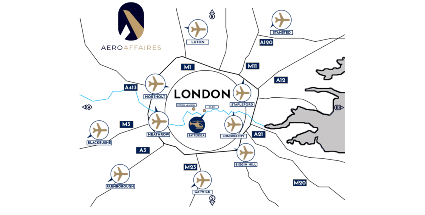 Londres Luton : Alquiler de aviones privados