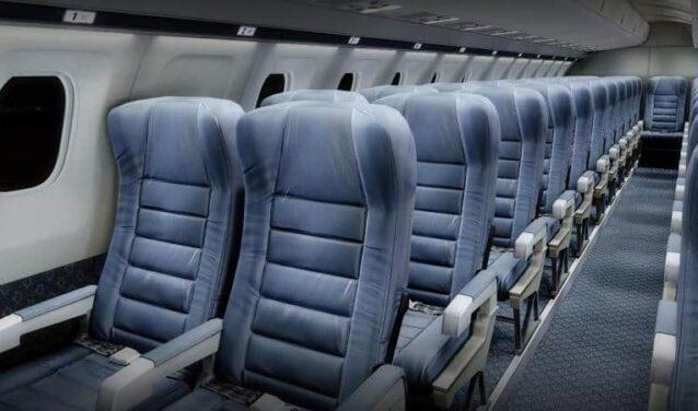 Saab 340 interieur
