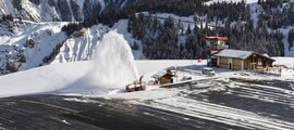 Courchevel: traslado en helicóptero