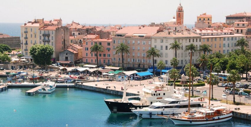 Ajaccio vue du ciel