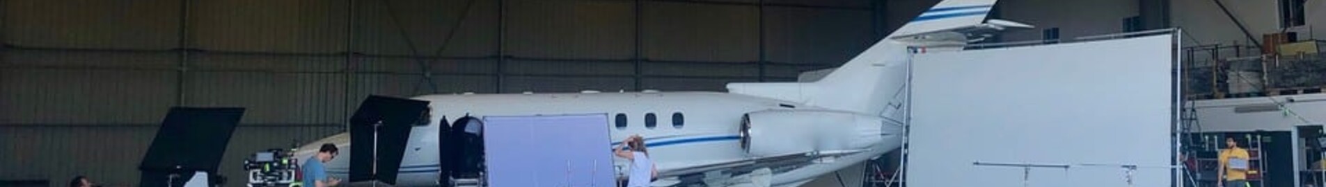 Alquiler de aviones privados : Rodaje de anuncios y películas