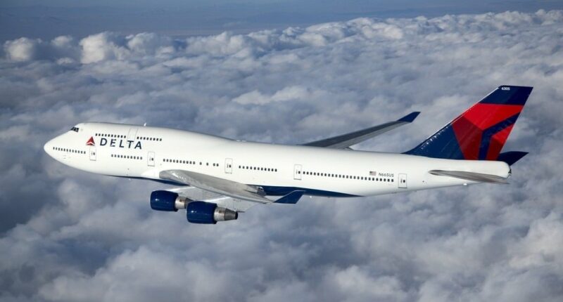 Boeing 747 en vol