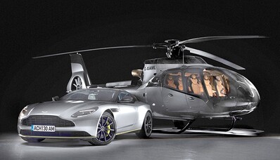 ¡Aston Martin consigue un helicóptero con Airbus!