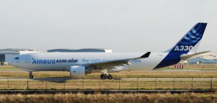 Airbus A330-200F cargo jet