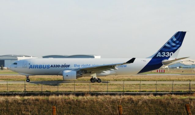Airbus A330-200F cargo jet