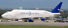 BOEING 747-400 DREAMLIFTER: Alquiler de avión de carga