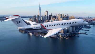 Falcon 6 modelos de jet privado