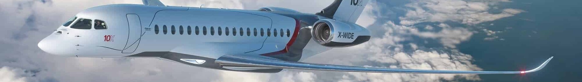 Dassault Aviation lanza Falcon 10X, su jet privado más potente