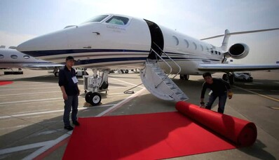 Los 10 mejores jets privados de multimillonarios