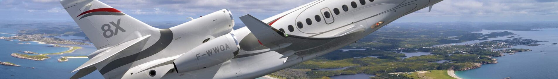 El Falcon 8X mejora su habitáculo