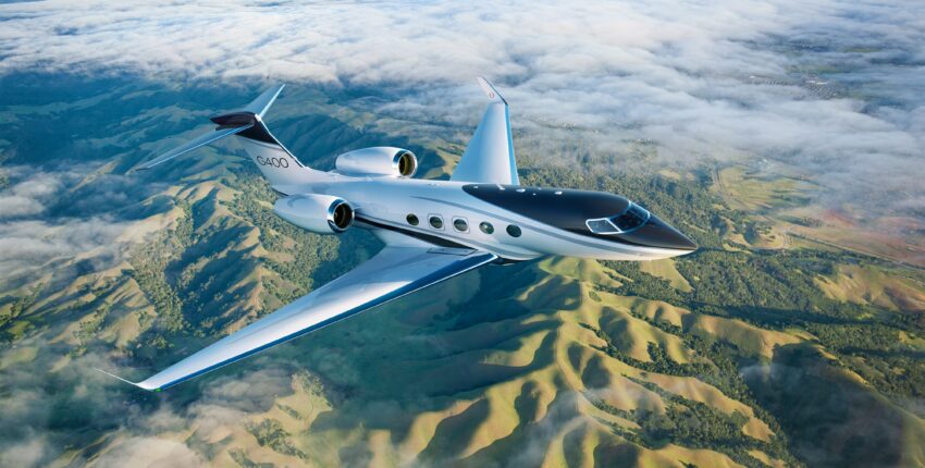 Gulfstream G400 en vol