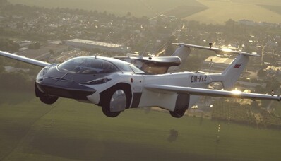 AirCar: el coche volador eslovaco certificado como revolucionario