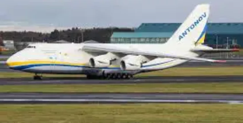 location de jet privé : Antonov An-124 sur la piste
