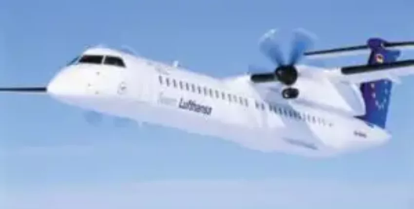 location de jet privé, avion Lufthansa en vol