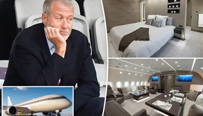 Roman Abramovitch y su jet privado
