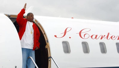El jet privado de Jay-Z