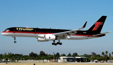 El jet privado de Donald Trump: símbolo de lujo y poder