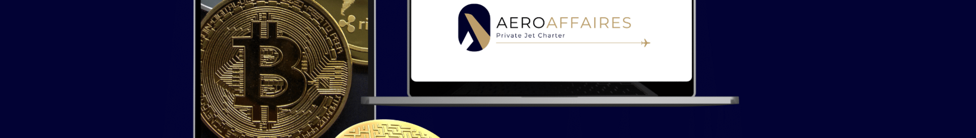 Criptomonedas y jets privados