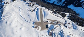 Courchevel: traslado en helicóptero