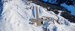 Lyon - Courchevel: traslado en helicóptero