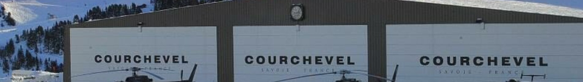 Courchevel: traslado en helicóptero