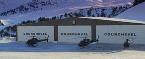Courchevel: traslado en helicóptero