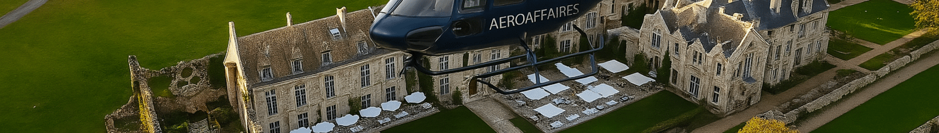 Abbaye des Vaux de Cernay: experiencia en helicóptero