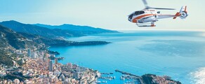Niza - Mónaco: Traslado en helicóptero