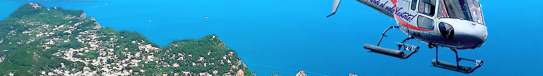 Salerno - Capri: traslado en helicóptero