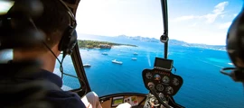 Ginebra - Méribel: traslado en helicóptero