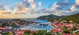 Tórtola - St Barthes: traslado en helicóptero