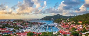 Barbuda - St Barthes: traslado en helicóptero