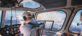 Château de Ferrières: experiencia en helicóptero