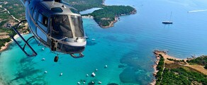 Córcega: traslado en helicóptero