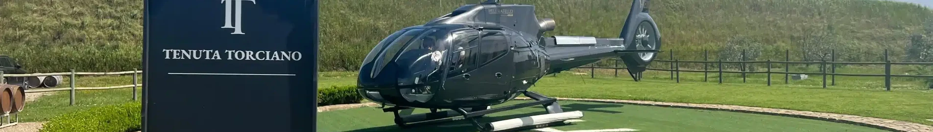Recorrido en helicóptero por los grandes viñedos italianos