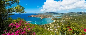 Antigua - Barbuda: traslado en helicóptero