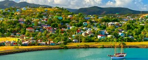 Antigua - Saint-Barthélemy: traslado en helicóptero
