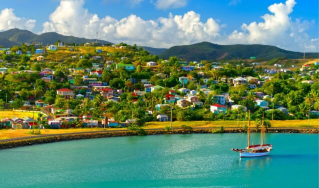 Antigua - Saint-Barthélemy: traslado en helicóptero