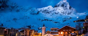 Milán - Cervinia: traslado en helicóptero